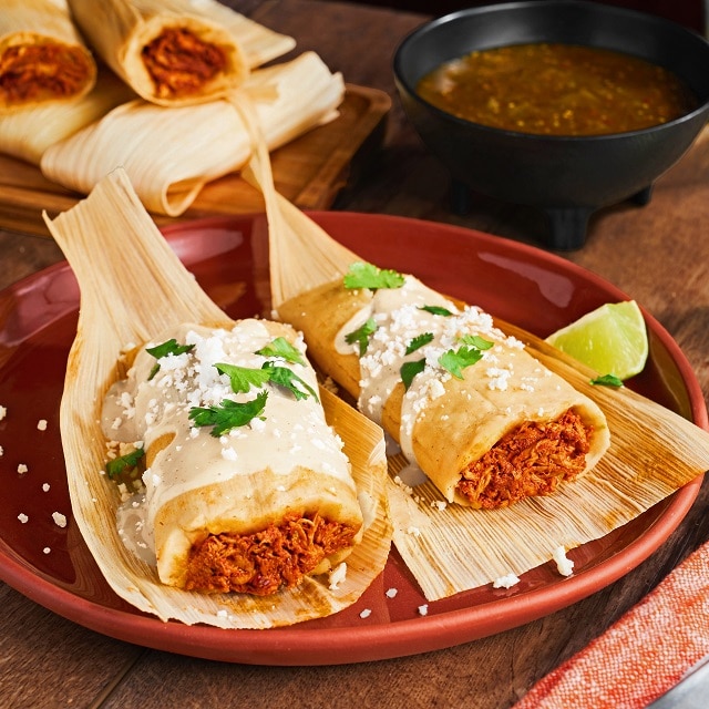 Red Chili Chicken Tamales Red Chili Chicken Tamales